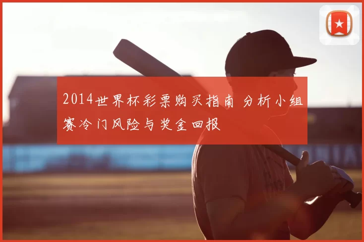 2014世界杯彩票购买指南 分析小组赛冷门风险与奖金回报